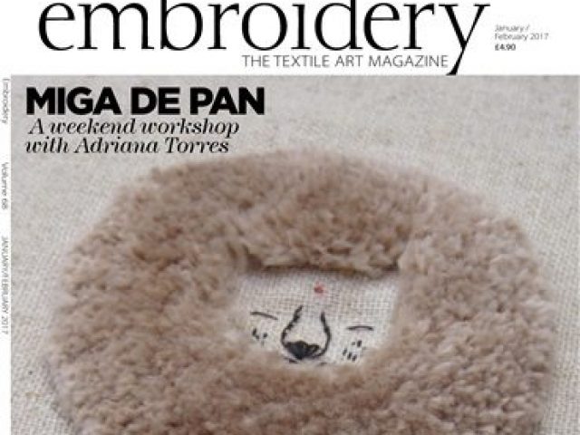 Embroidery Magazine - Hand & Lock