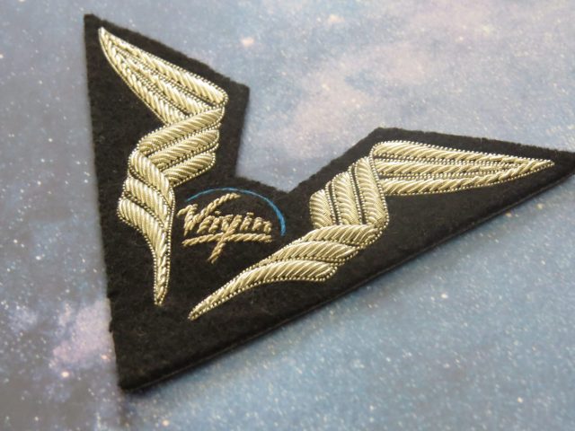 Virgin Galactic Embroidery - Hand & Lock